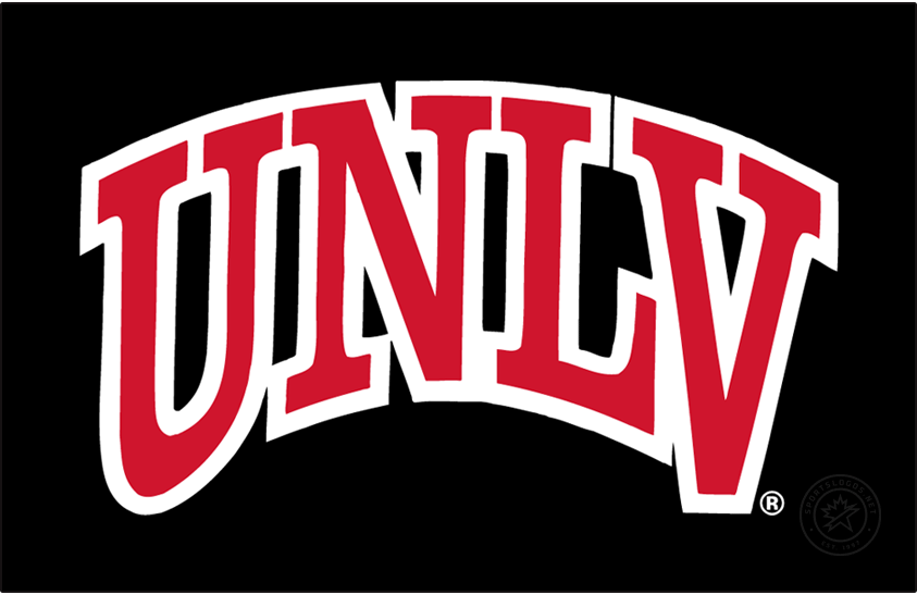UNLV Rebels 2018-Pres Primary Dark Logo iron on transfers for T-shirts